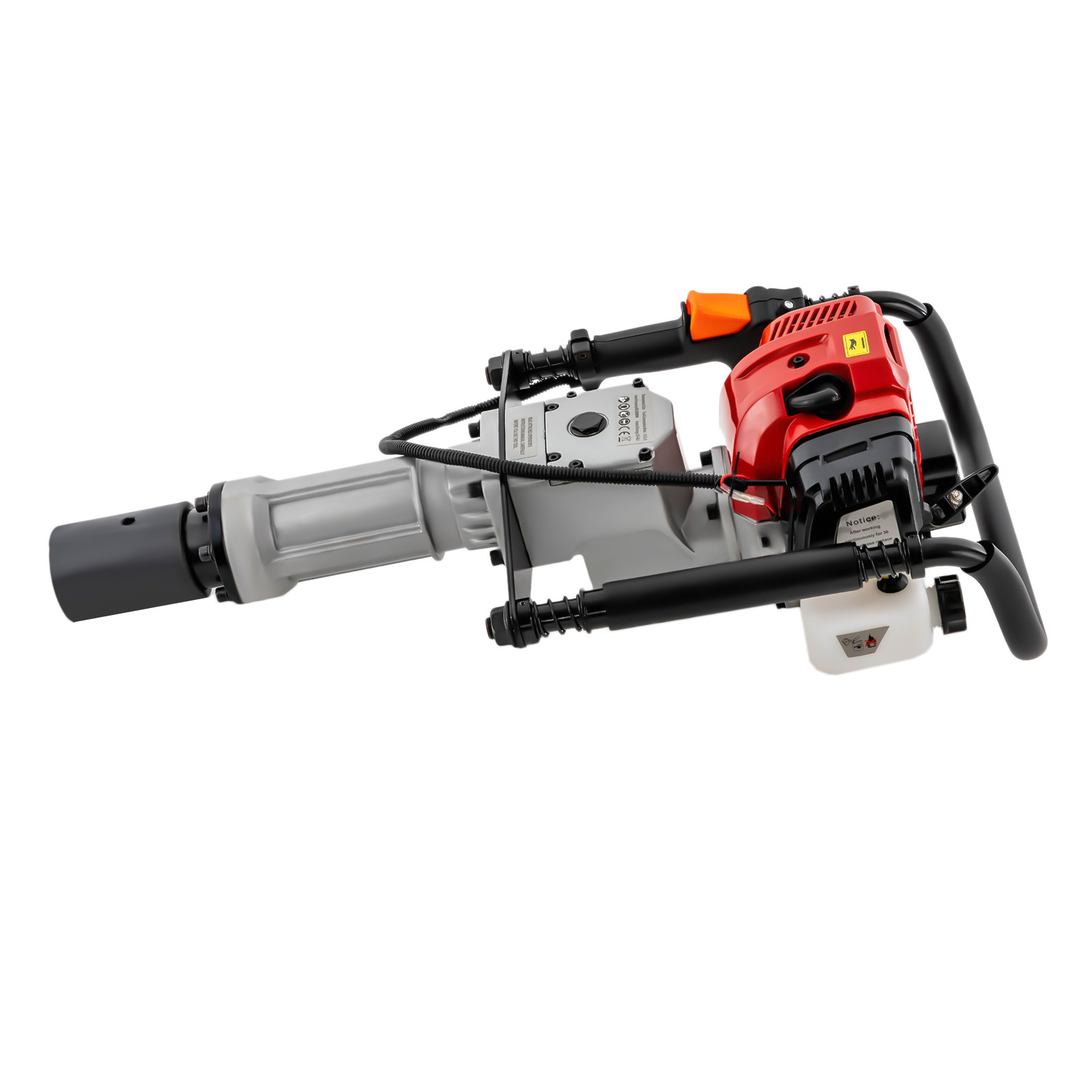 52CC Gas Powered T-Post Driver 2.3HP Fence Farm Push Pile Gasoline Engine Kit~