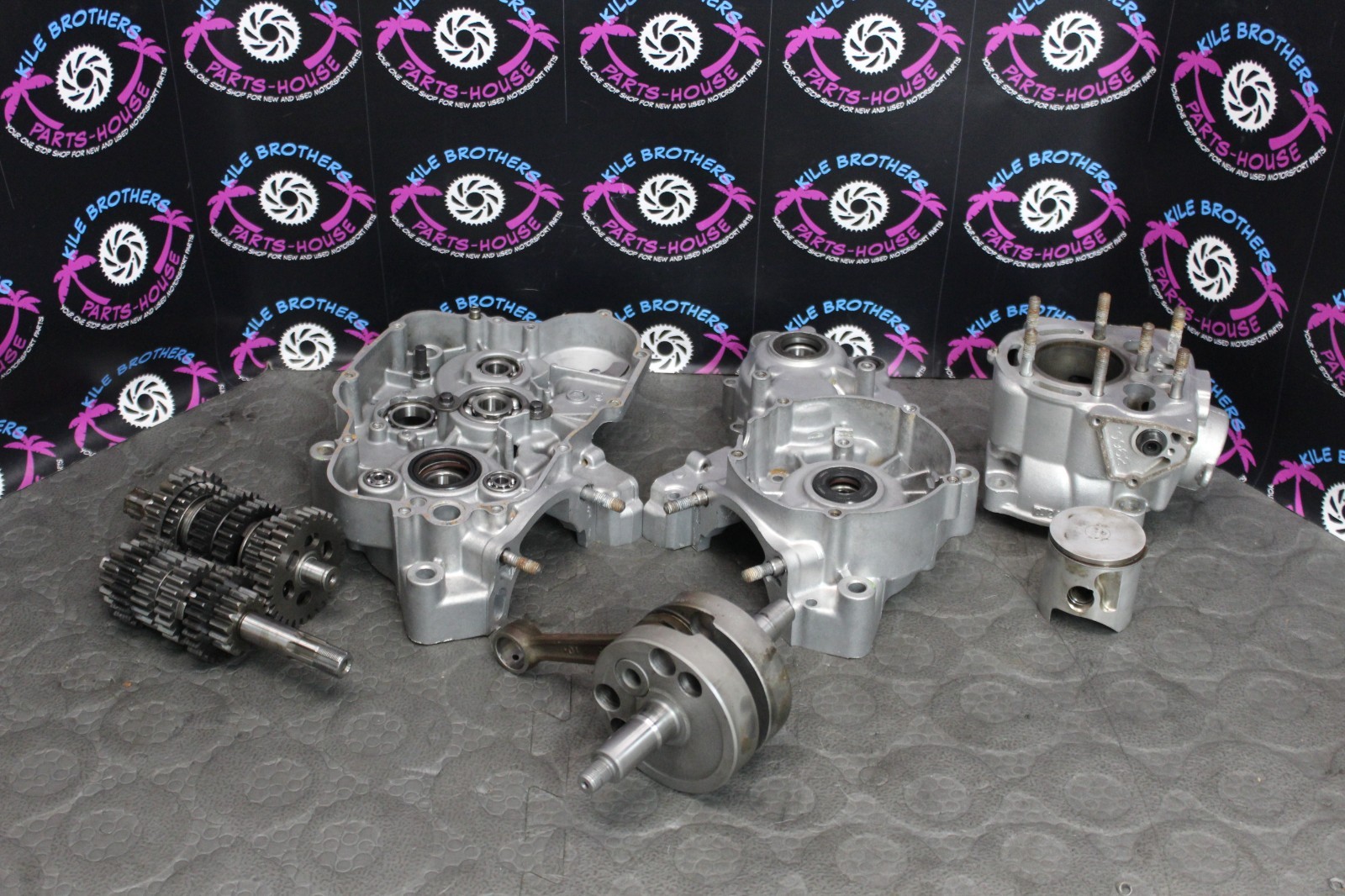 07-24 Honda CRF150R Engine Rebuild Service Complete Bottom Top End Vapor Blast