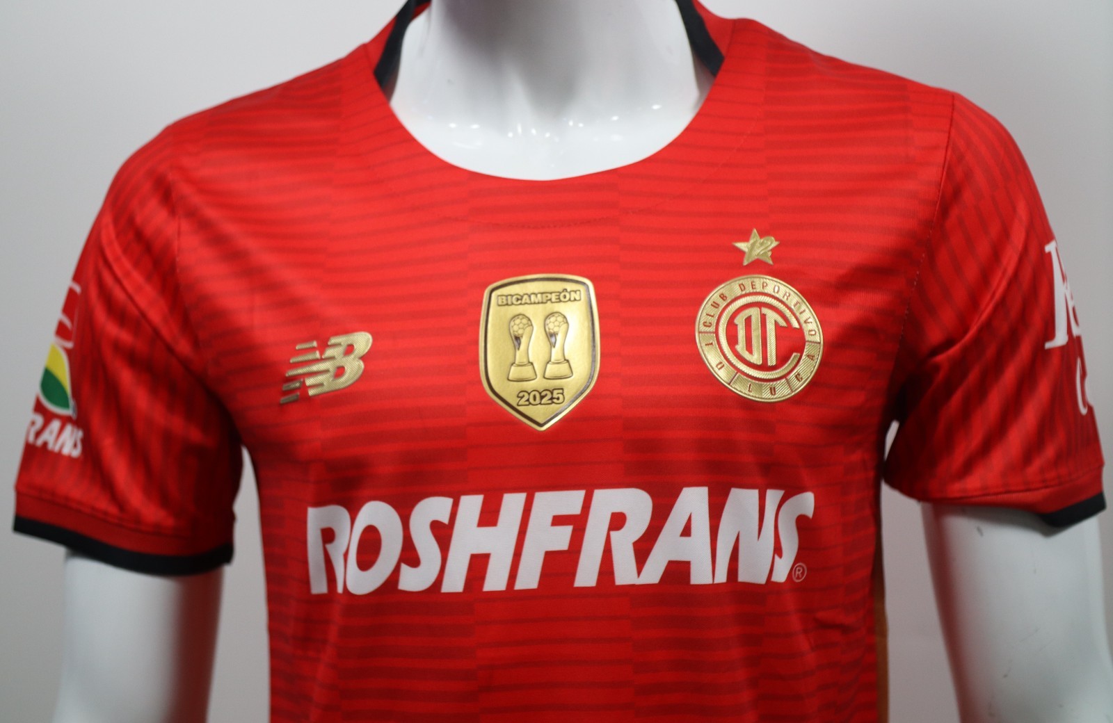 TOLUCA LOCAL 25/26 BI-CAMPEON (TALLA REDUCIDA LEER LA DISCRIPCION)