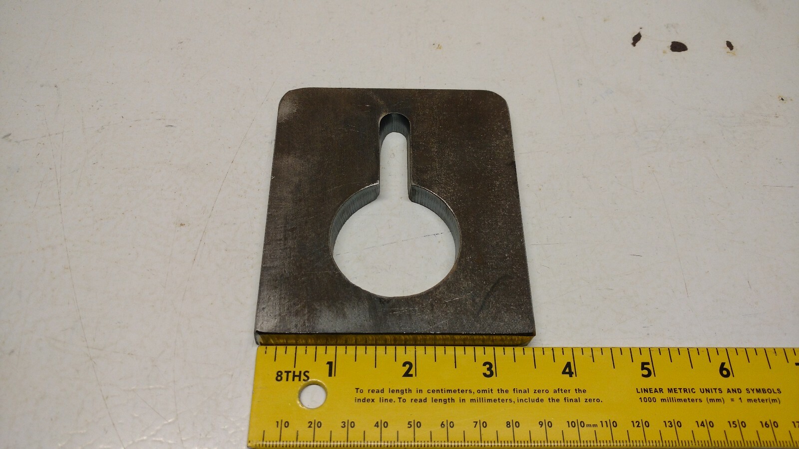 **NEW WELD ON STEEL BANJO EYE - FOR 3/8" CHAIN - TRAILER TIE DOWN - TOW STRAP**