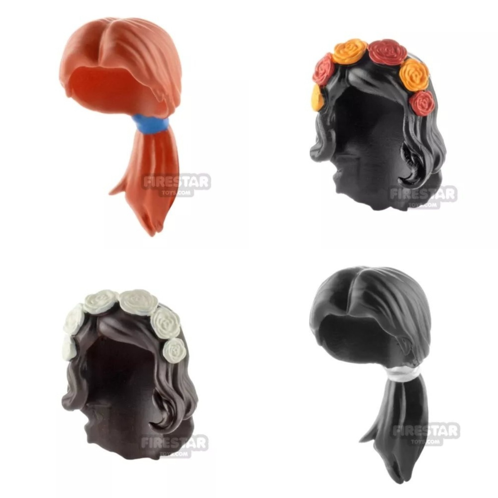 Firestar Custom Design Hair for Minifigures -Pick Style!