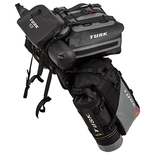 Tusk Highland X2 Rackless Luggage with Small Duffel, Bottle Holder & Heat Shield