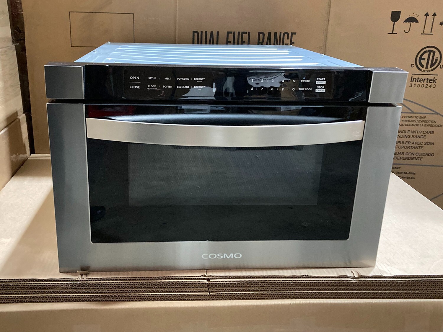 24 in. Built-In Microwave Drawer [OPEN BOX] Touch Presets, Sensor Cooking