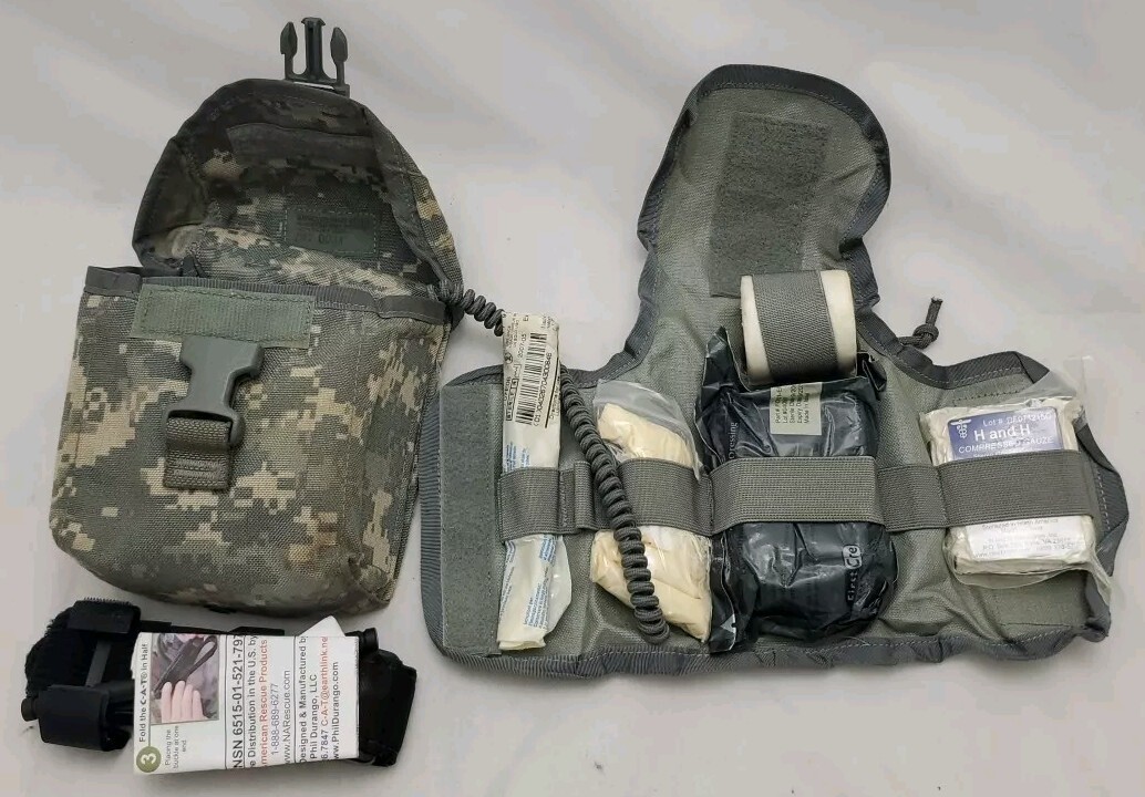 USGI MOLLE II ACU IFAK Improved First Aid Kit