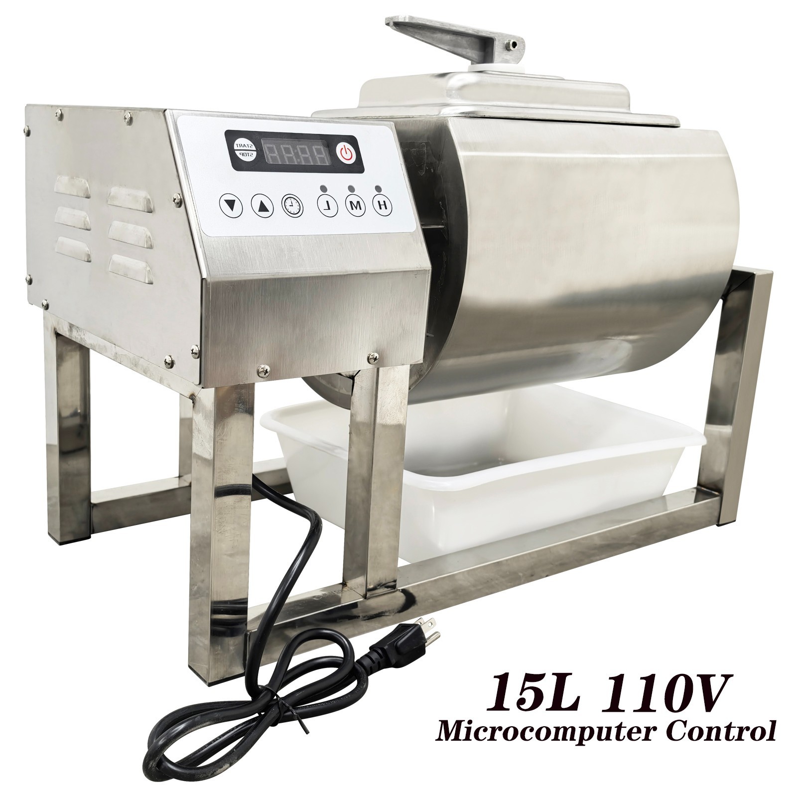 USED-15L Meat Tumbler Marinator Rotatable Marinating Machine Computer Control