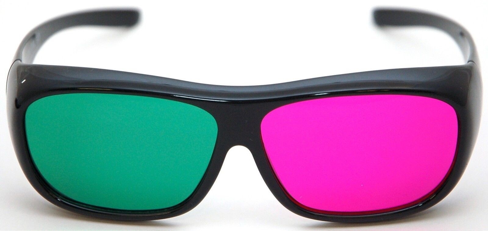 NEW 2 x TriOviz InfiColor 3D Glasses TV Xbox 360 PS3 Thor Enslaved Green Lantern