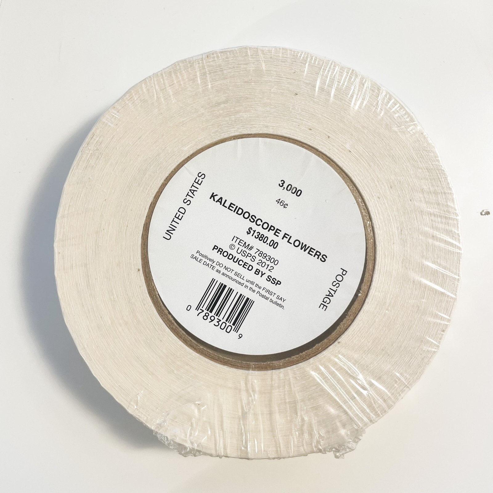 US # 4722-25 / 4725a Kaleidoscope Flowers 46c (2013) - Coil Roll 100 Stamps NEW!