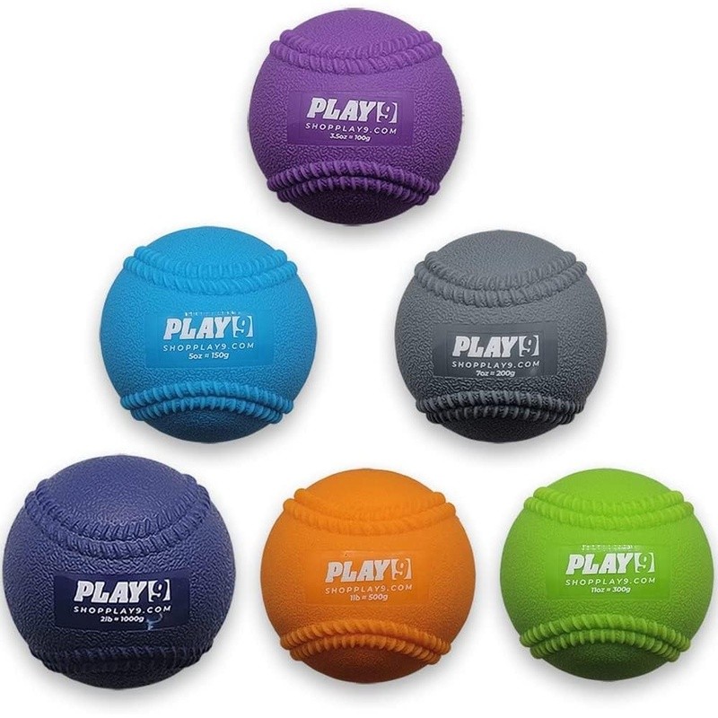 Weighted Baseball Training Balls Set Pitching Strength Recovery & Durability New