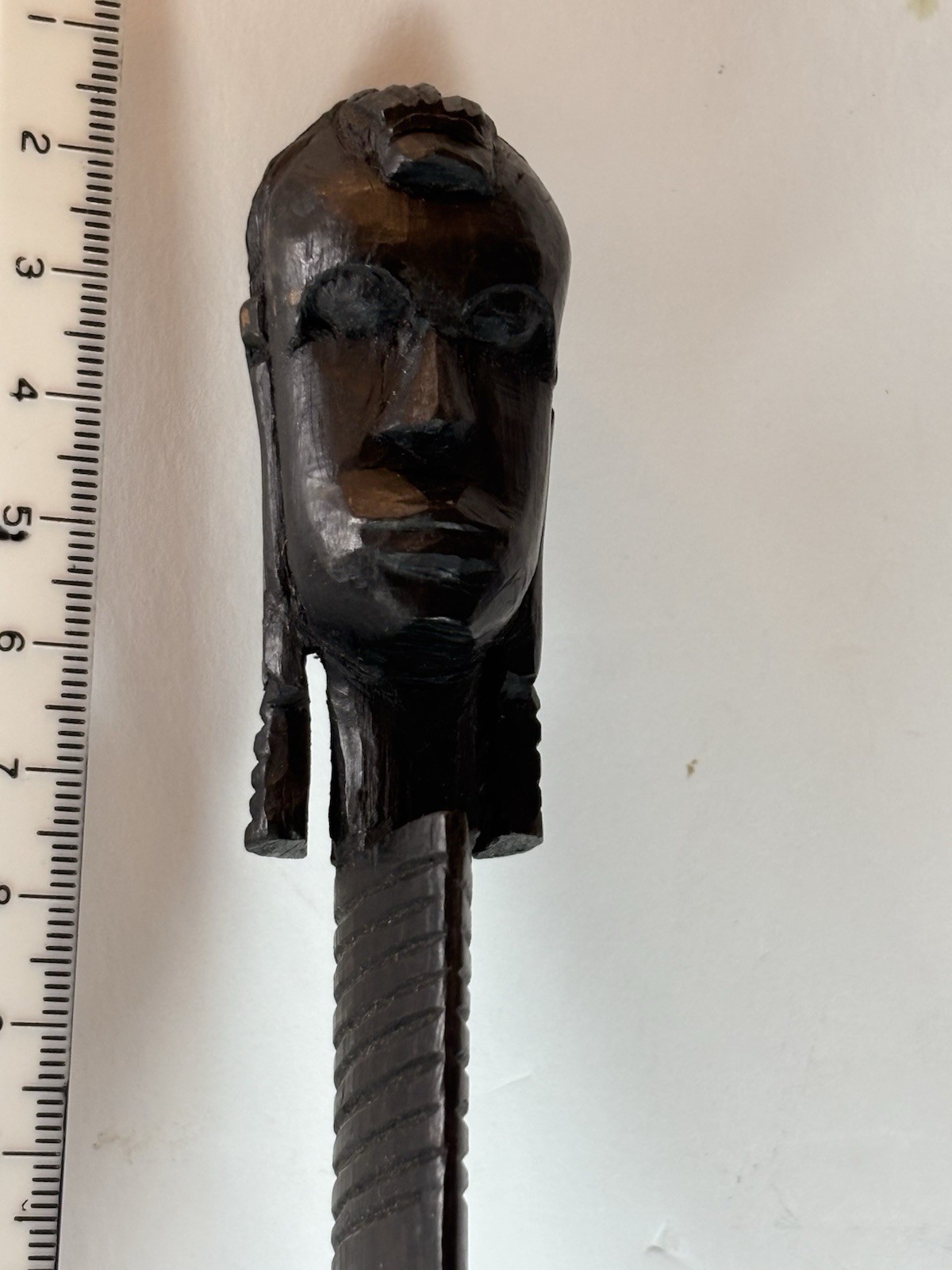 AFRICAN/VINTAGE/EBONY?/CARVED /LETTER OPENERS/LOT 2 /TANGANYIKA /TESTED/EUC