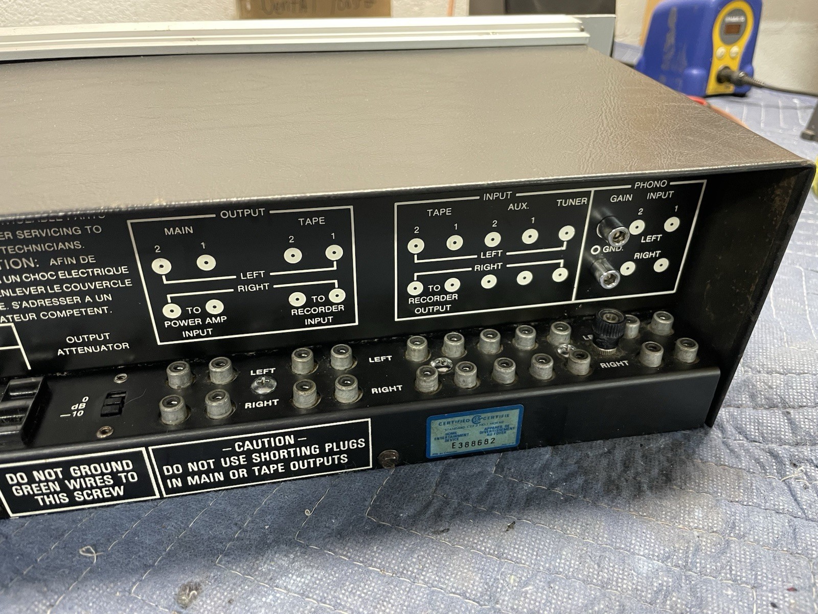 Crown IC 150a Stereo Preamplifier