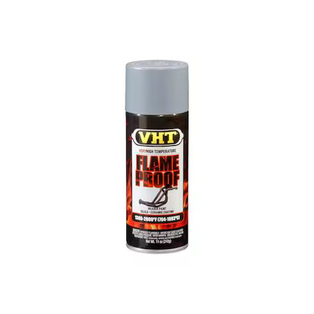 Vht Esp100000 Flameproof Coating, Gray, Flat