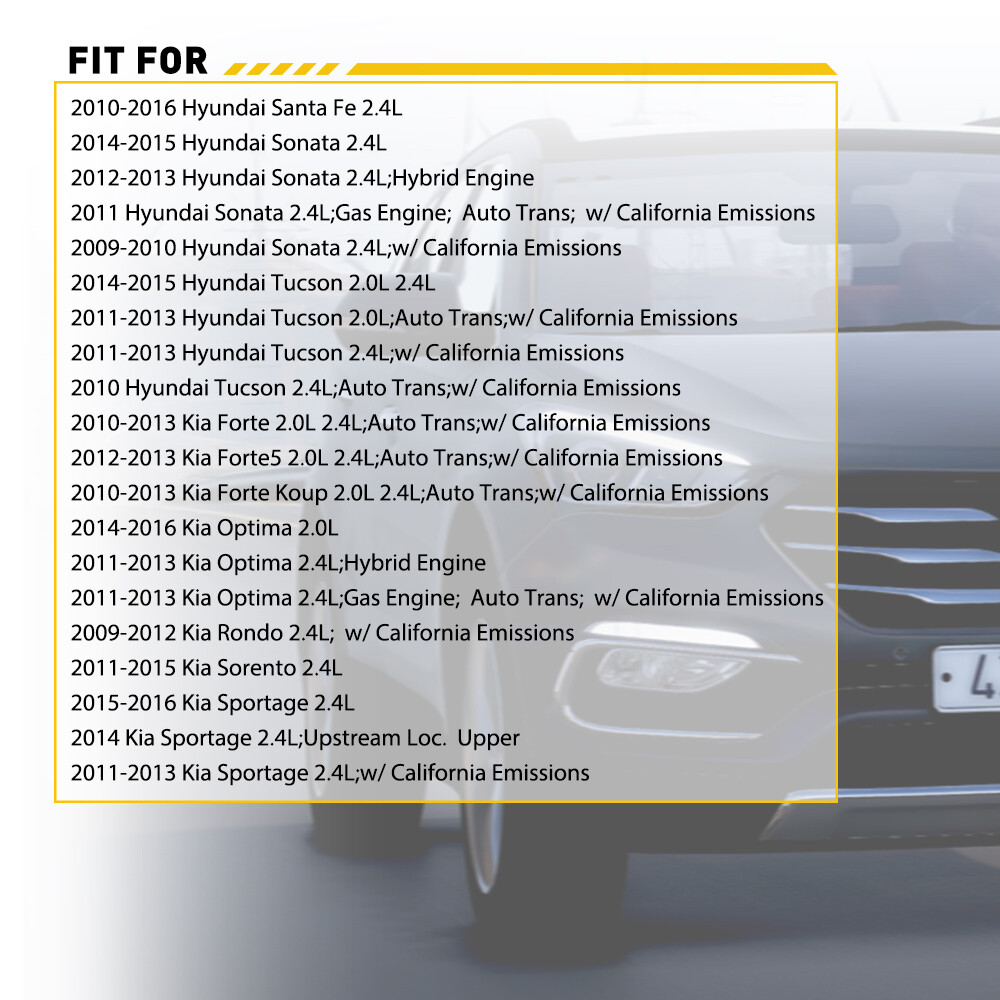 Upstream Downstream Oxygen Sensor 02 O2 For 2012-2015 Hyundai Sonata 2.4L OXILAM