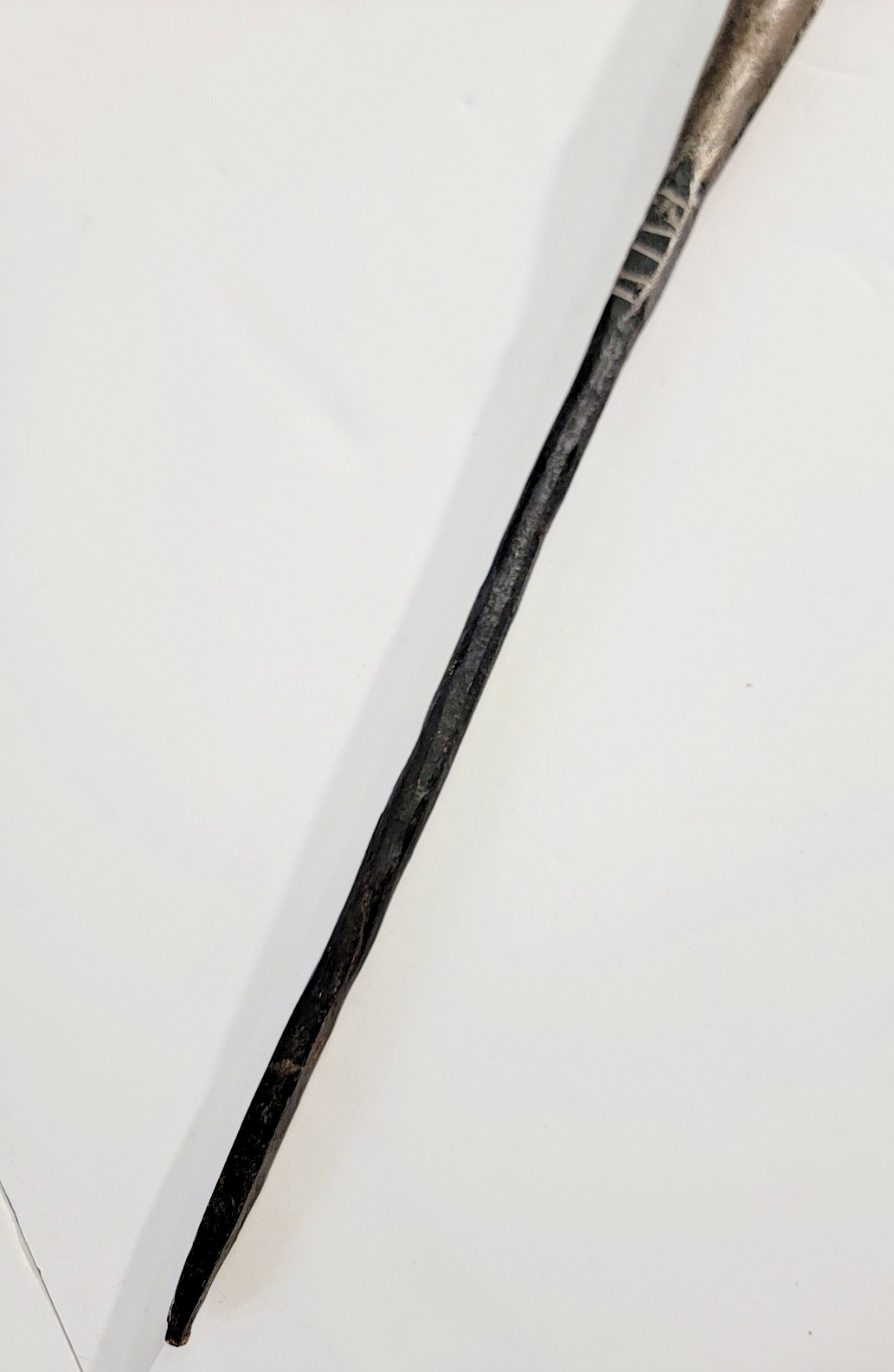 African Kenyan Maasai Hunting Spear Vintage Handmade - 41"