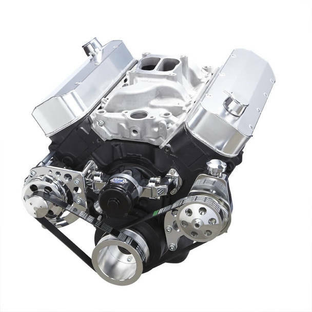 Big Block Chevy Serpentine System Electric Water Pump PS ALT EWP 396 427 454 BBC