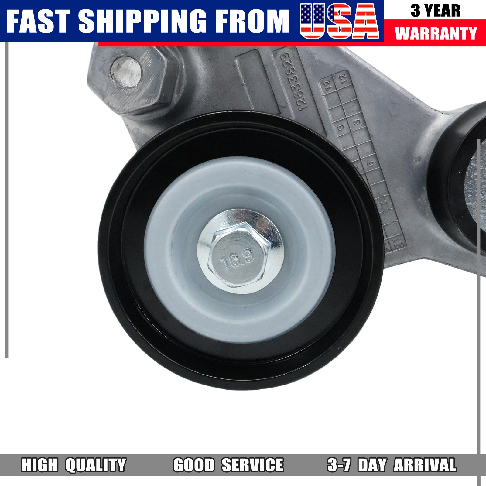 For 2012-2016 Buick LaCrosse Regal 2.4L 2x Serpentine Belt & Tensioner Assembly