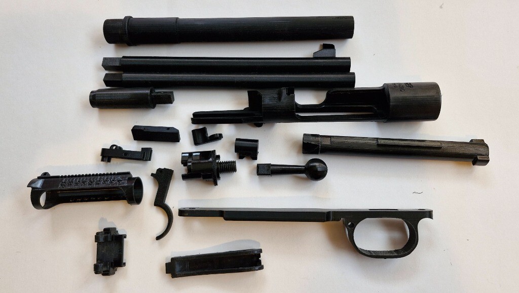 Mauser gewehr 98 prints 3d 1:1