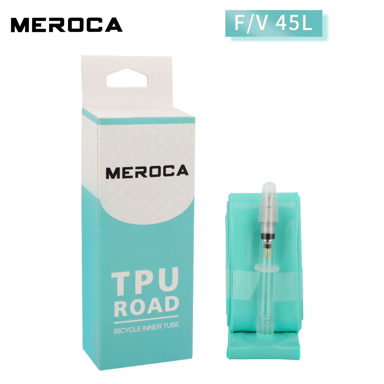 12PCS Bicycle TPU Inner Tube 700C 23-35C Road Bike 45/65/80mm Ultralight 30g