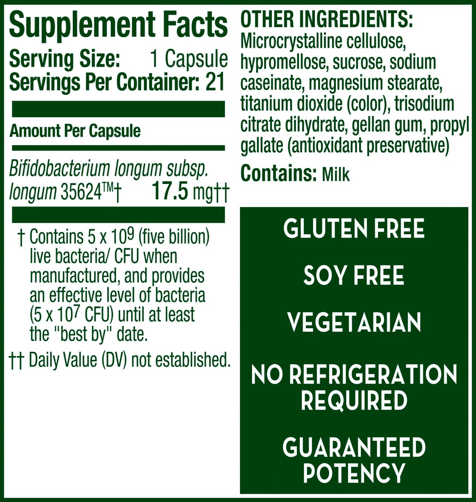 ALIGN PROBIOTIC - EXTRA STRENGTH - 21 CAPSULES - EXP. 6/2025