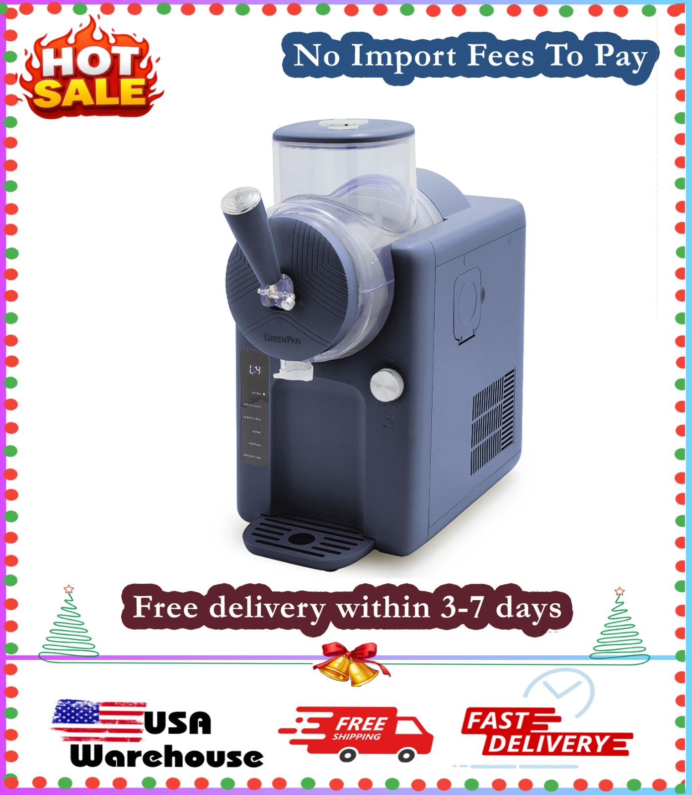 [SALE] GreenPan Frost 6-in-1 Ice Cream & Frozen Drink Maker - NO IMPORT FEES !!