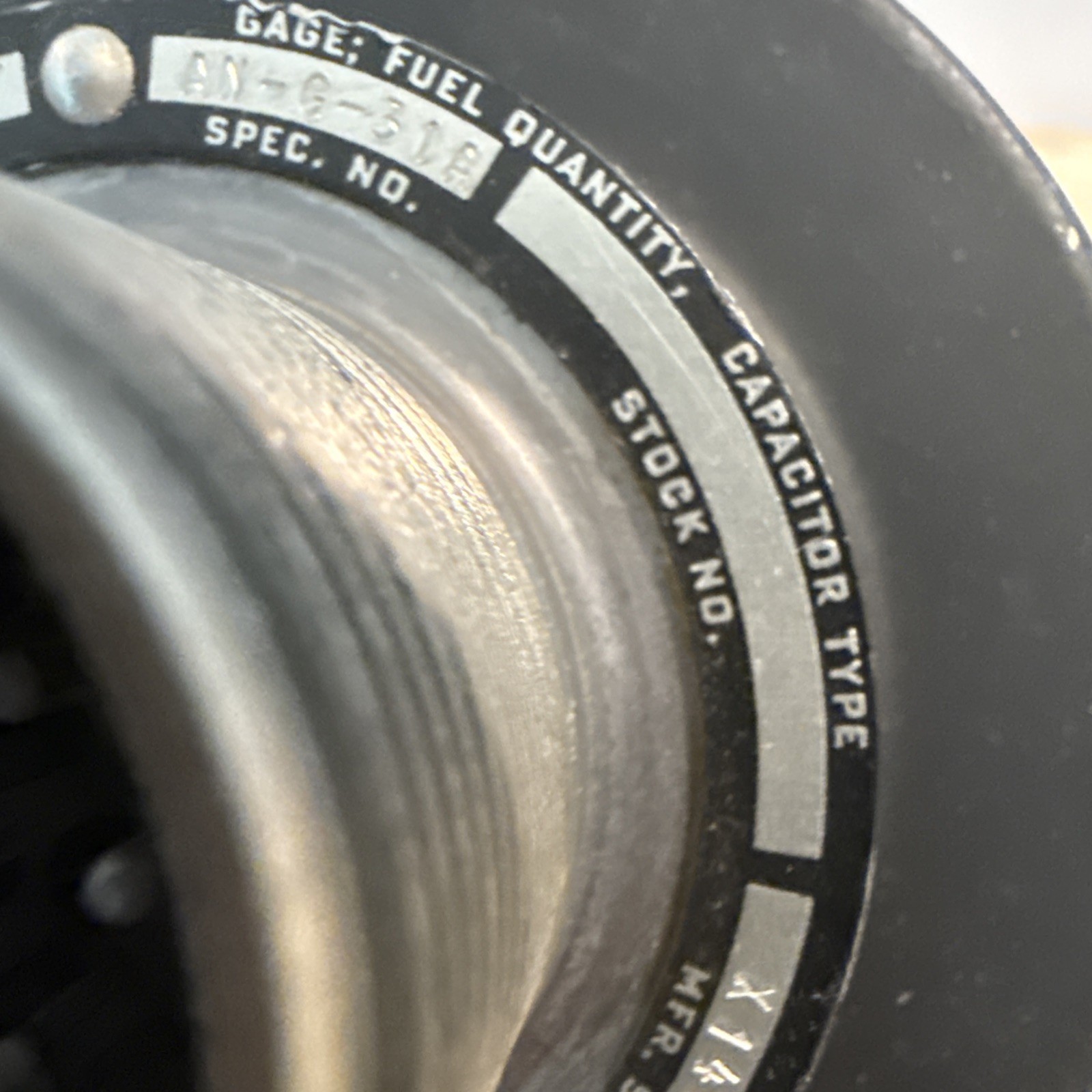 Simmonds Aerocessories Aircraft Fuel Quantity Aircraft Gage WWII Era 5000lbs