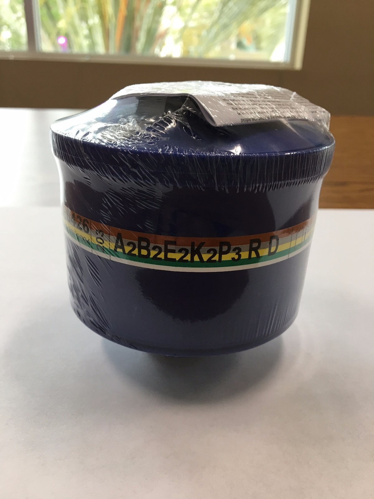 NBC Gas Mask Filters 40mm NATO fits Israeli Mask BRAND NEW, EXP: 2028+ 2-PAK