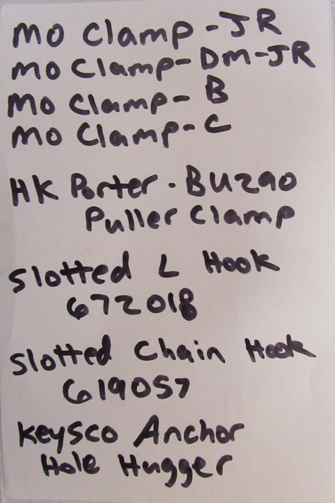 MO CLAMP Porter Lot Auto Body Frame Machine Pulling Clamp B C JR L Hook Tools