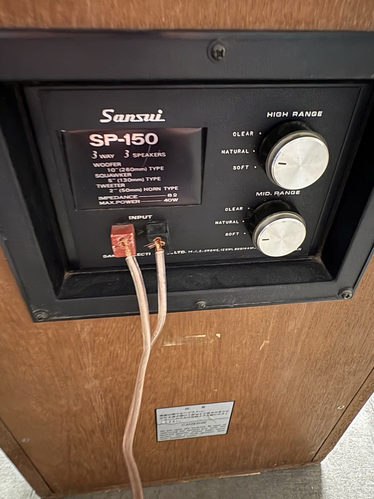 Vintage Sansui SP-150 Speakers, 3-way 12” Woofer Great Condition And Sound 🔥🔥