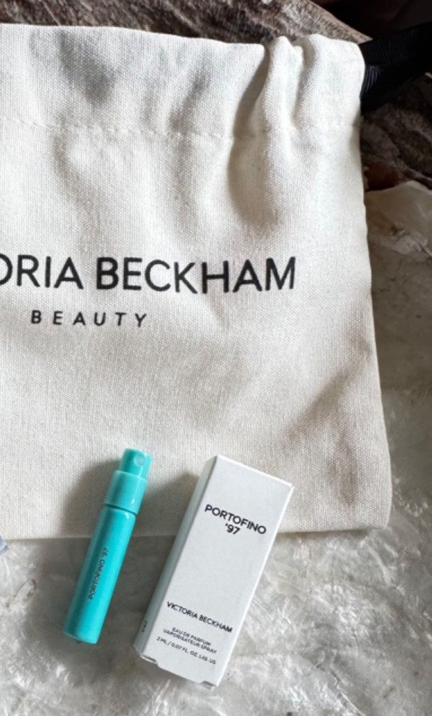 NEW! Victoria Beckham PORTOFINO '97 Eau de Parfum & VB BRANDED POUCH BNIB