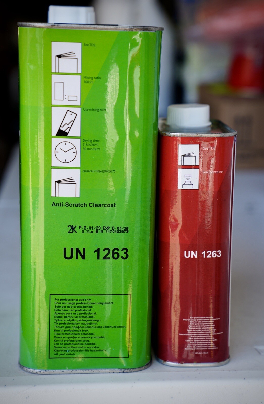 Trust 2K High Gloss 4:1 Clear coat Gallon W/ MED Hardener! Automotive Clearcoat