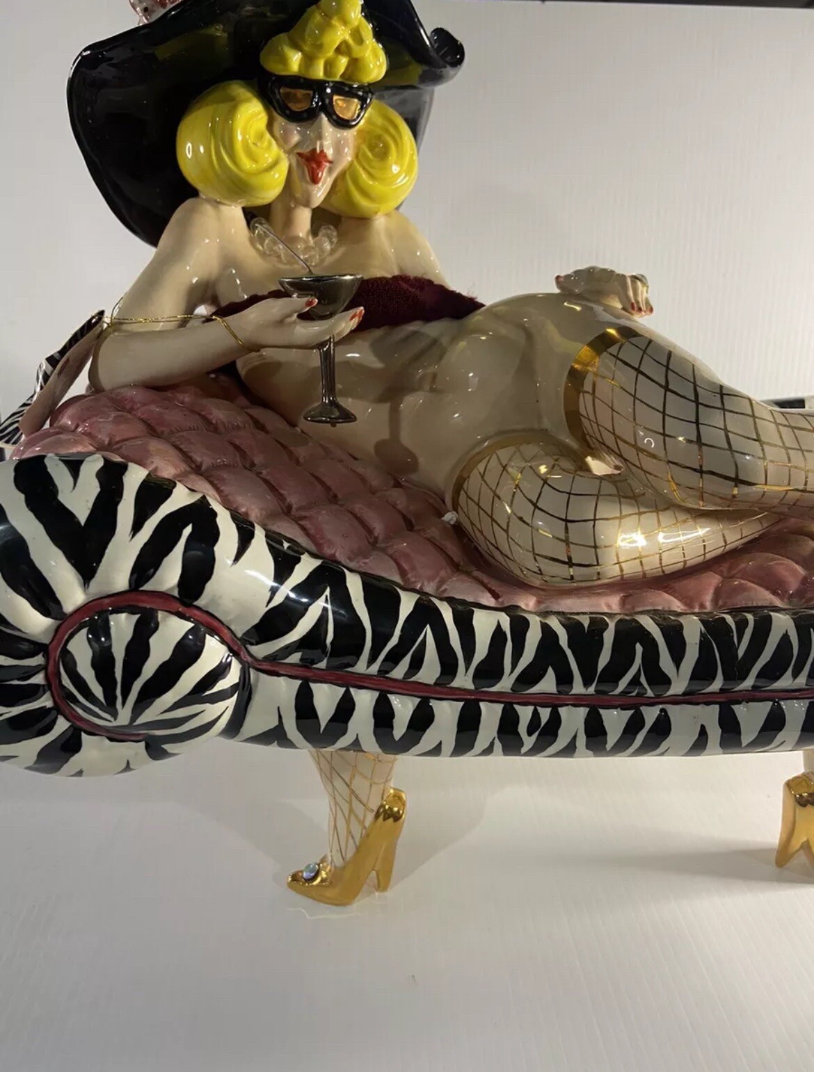 S.W.A.K. Lynda Corneille Gertie on Sofa Character Figurine