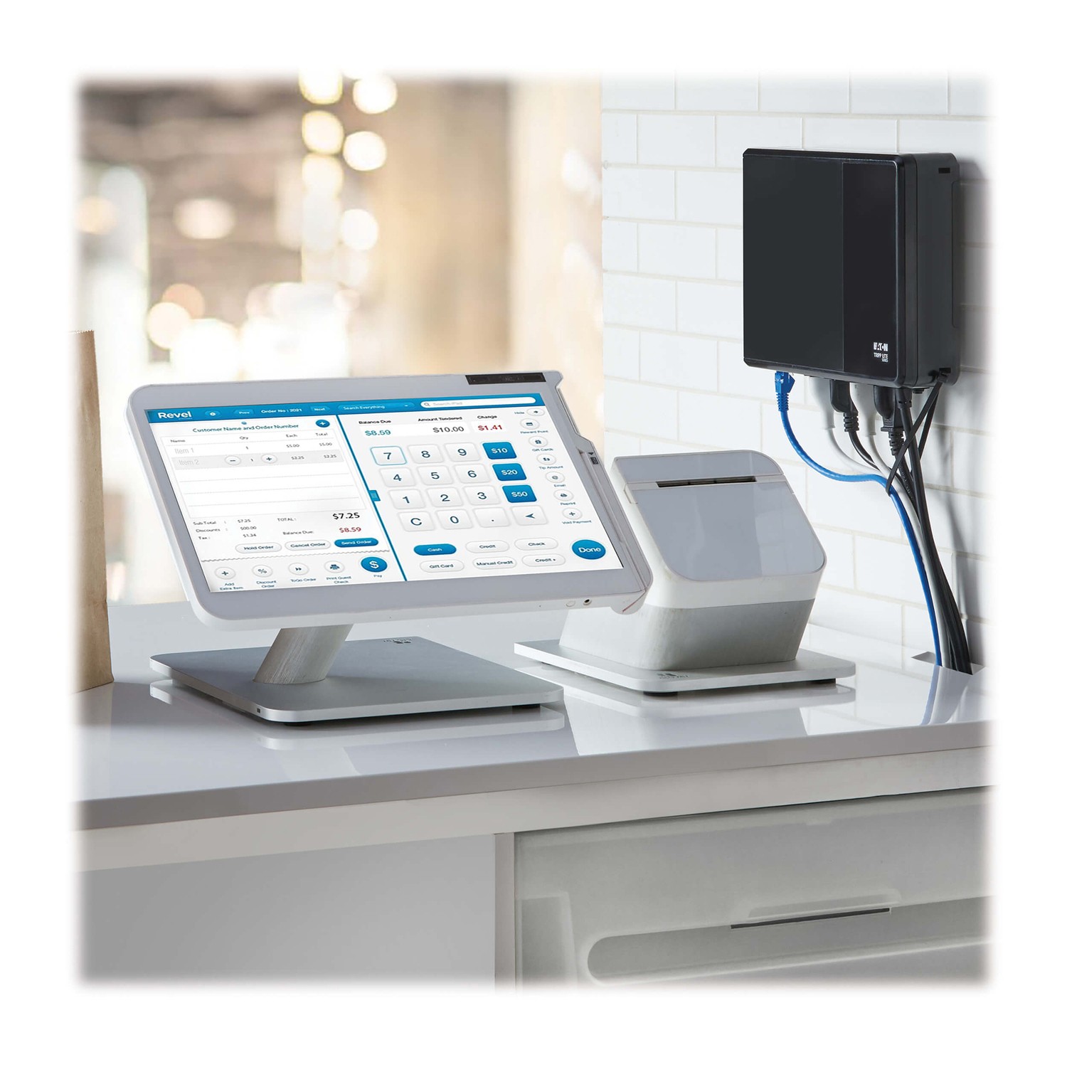 4-Outlet 600VA/300W Desktop UPS, 190J Surge, 5 ft Cord, BC600RNC