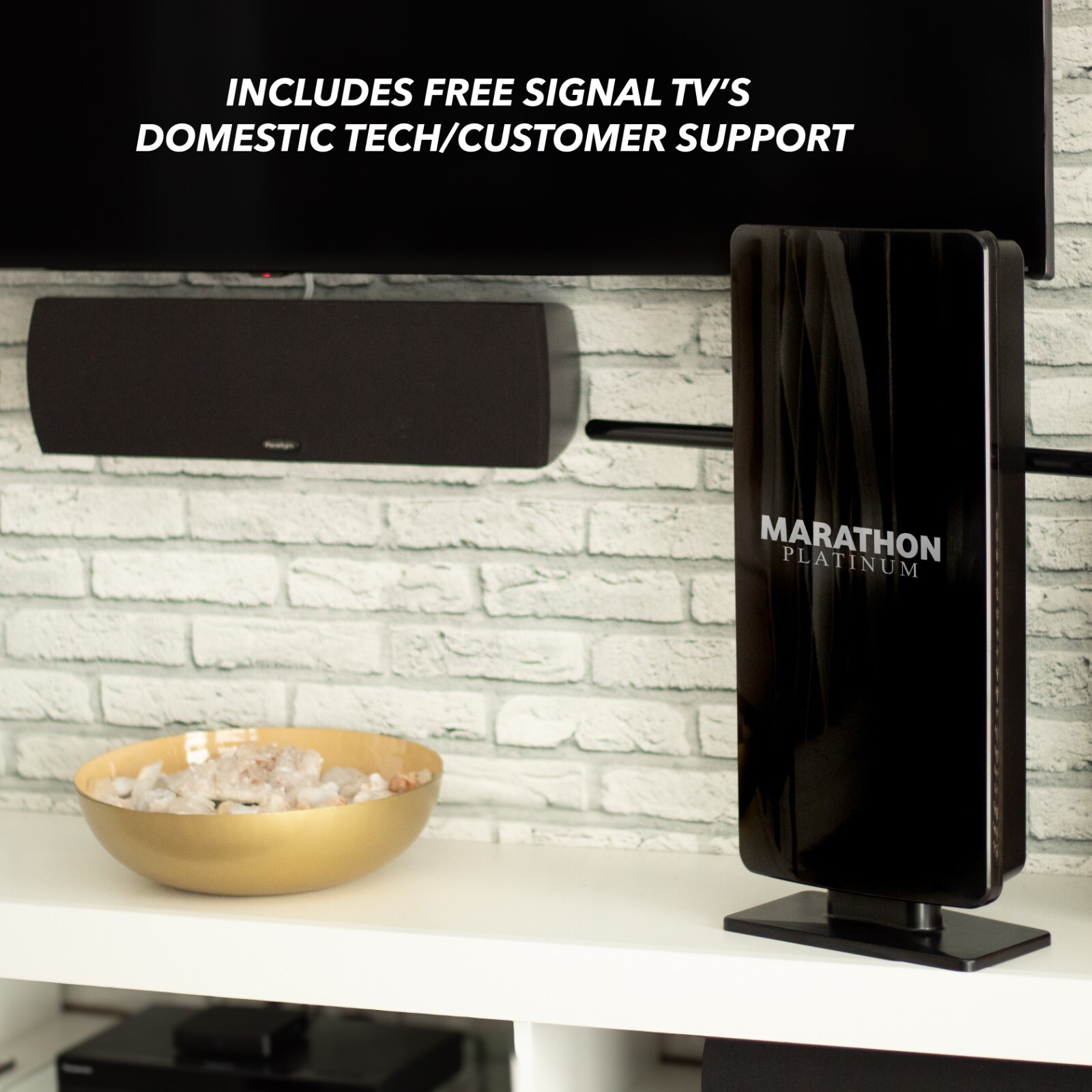 New Marathon Platinum Smart TV Antenna by Free Signal TV