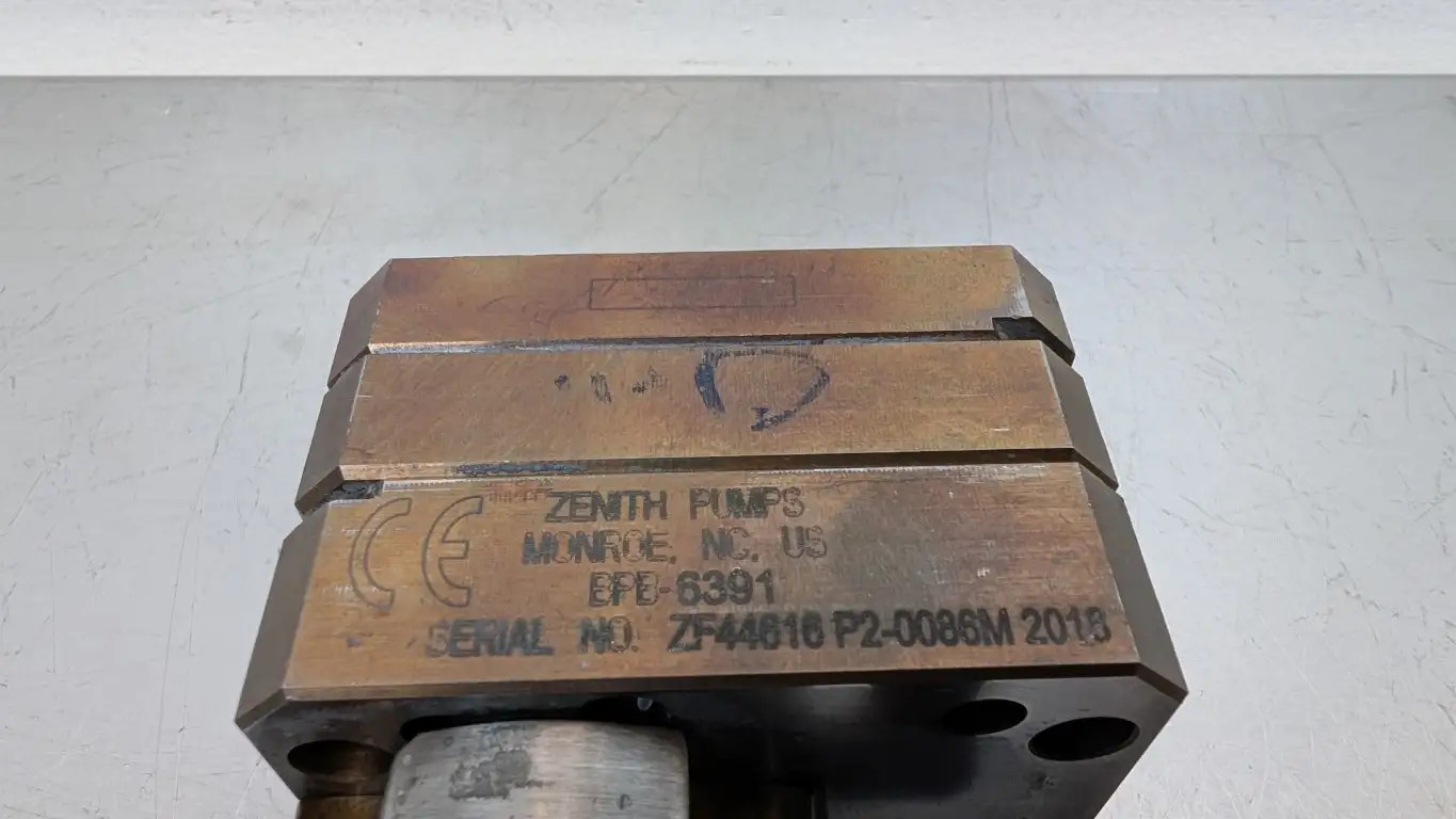 Fanuc EO-9999-527-000 Gear Pump EO-9999-519-000 Zenith Pumps BPB-6391