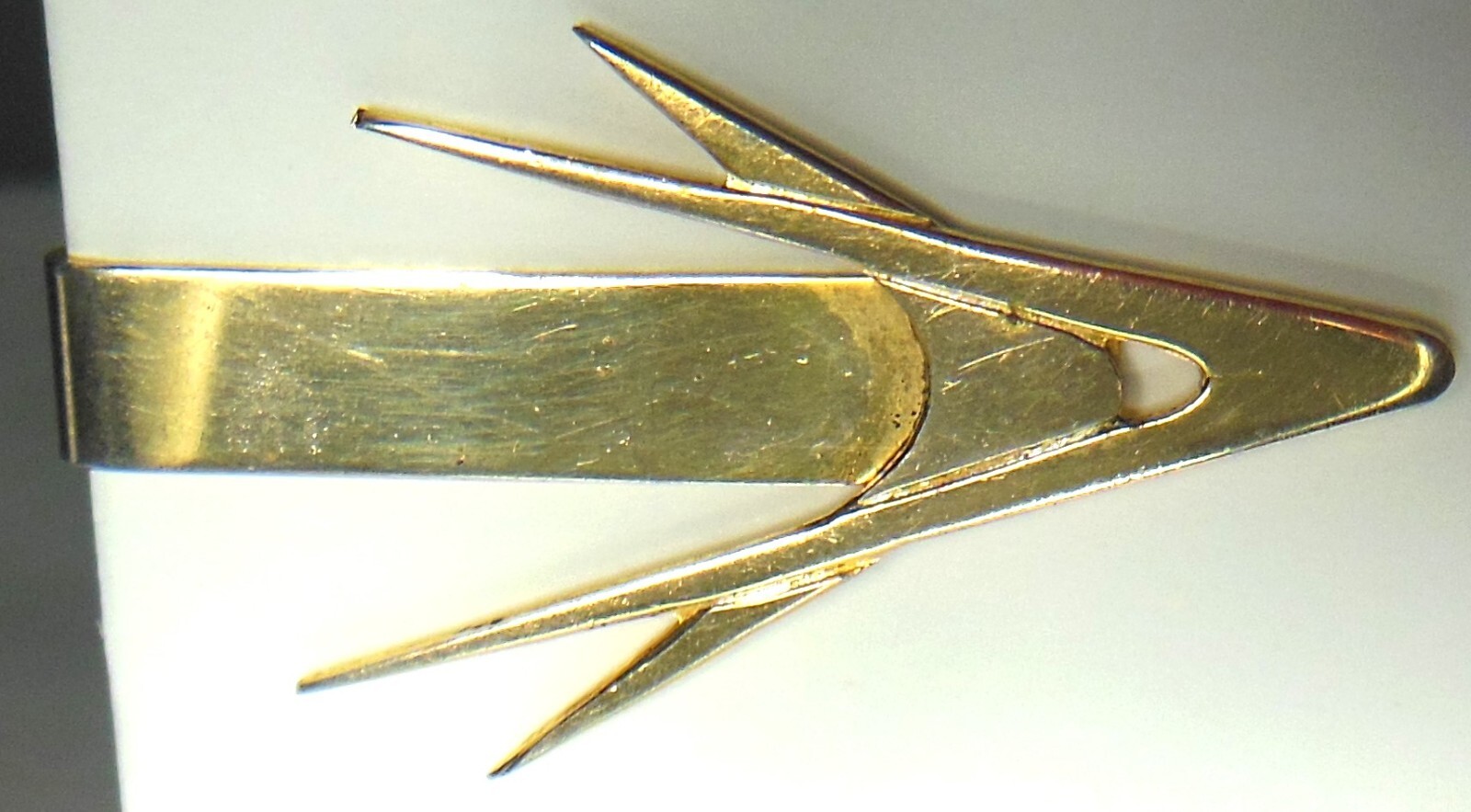 CHRYSLER, DODGE Co. Forward look advertising emblem employee tie clasp pin *