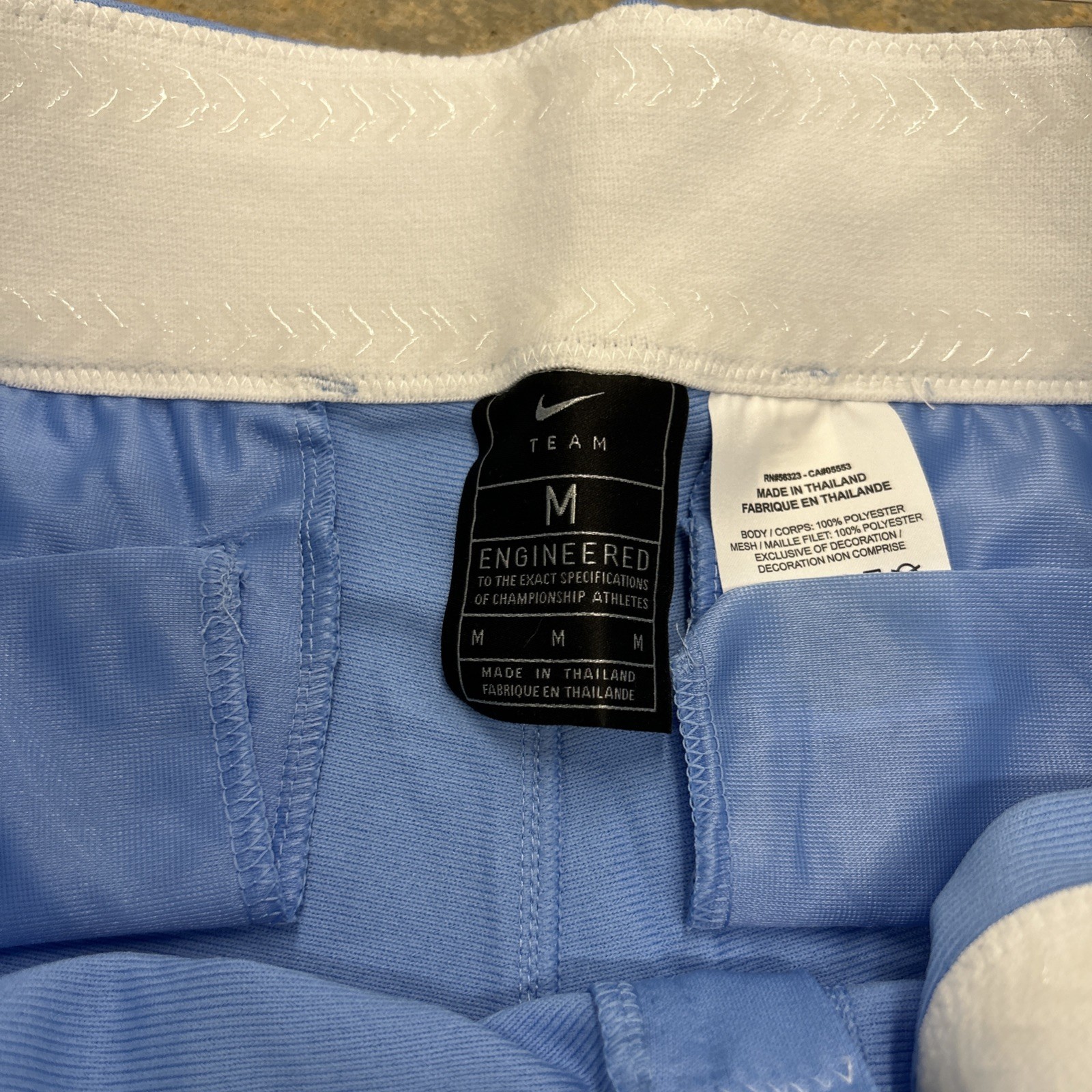 Nike Team Vapor Knicker Baseball Pants Carolina Blue BQ5400-448 Men’s Sz Medium
