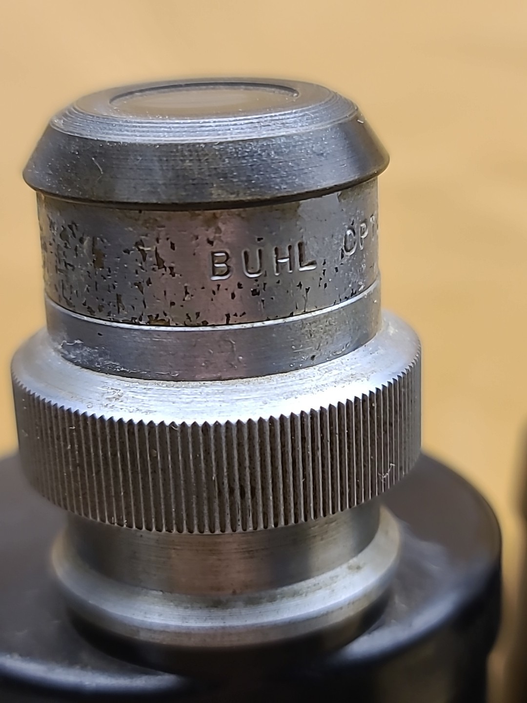 Antique Bausch & Lomb Metallurgical Microscope w/ Illuminator Scientific Lab