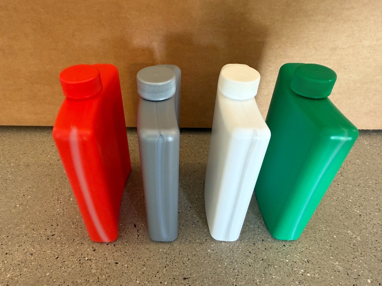 4 Pack - Multi Color - Plastic Alcohol Flask - Ships Free