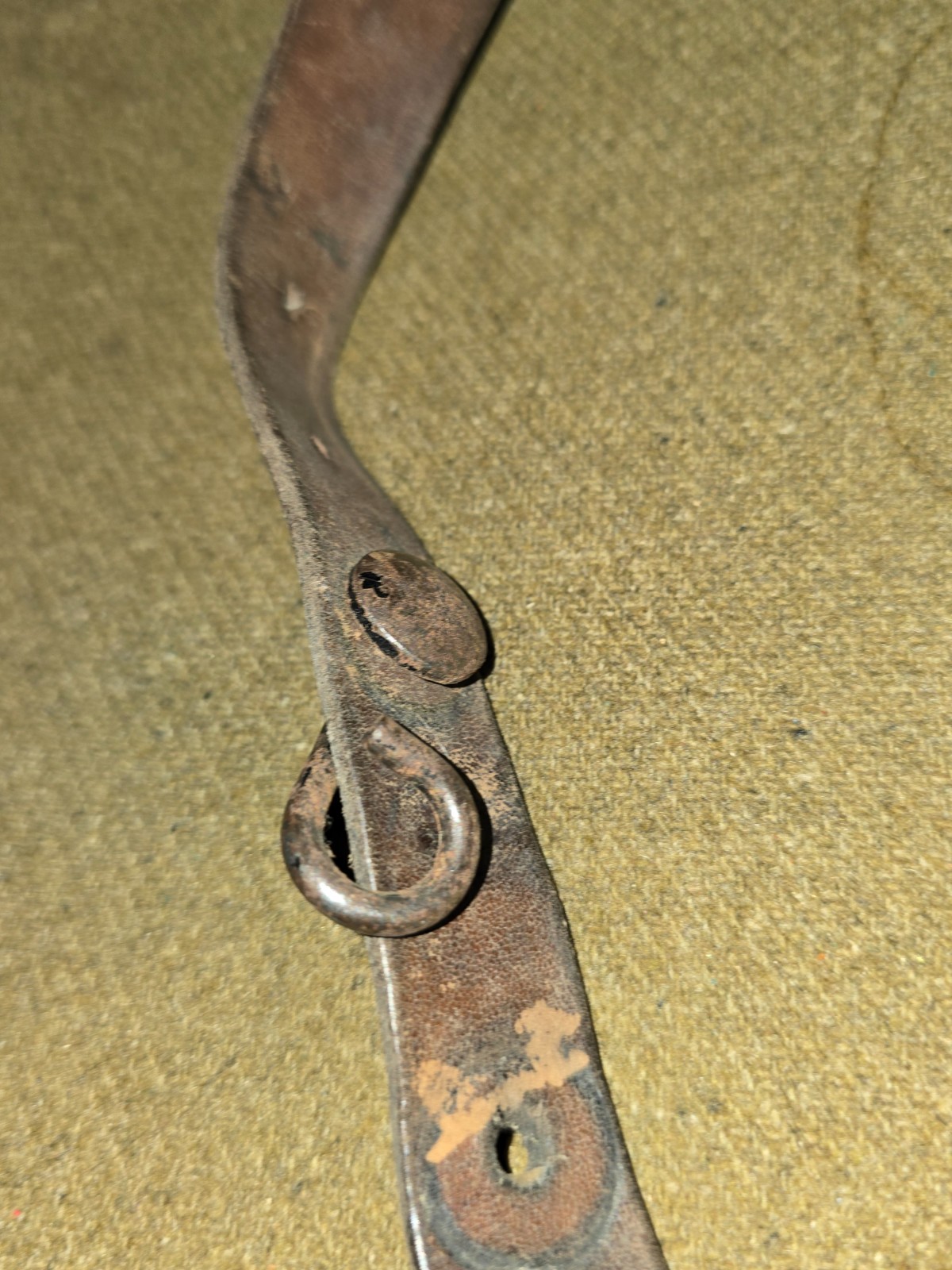 WWI French Military Equipment Suspenders