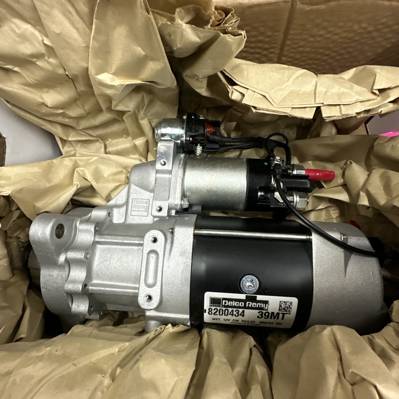 ⚡GENUINE NEW Delco Remy 39MT Starter, 12V 12 Teeth 8200433 SHIPS FREE!!!!⚡