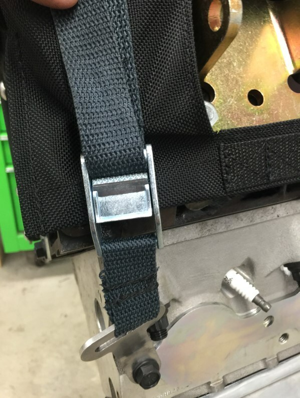 Motion Raceworks LS1 Engine Diaper / Blanket, NHRA Approved fits Motor Mounts