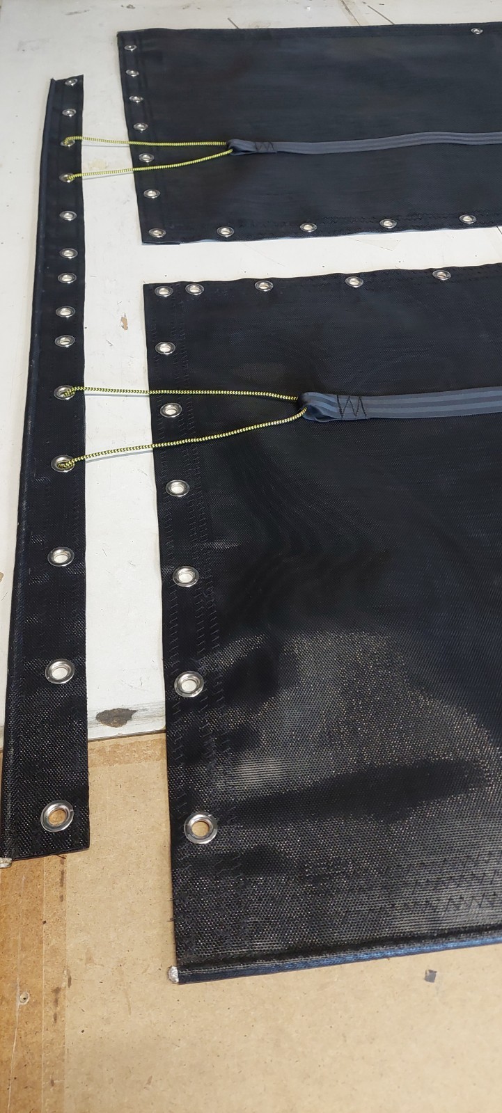 Hobie 16 Trampoline - Heavy Duty PP Mesh - Stimpson Grommets - Marine Grade New