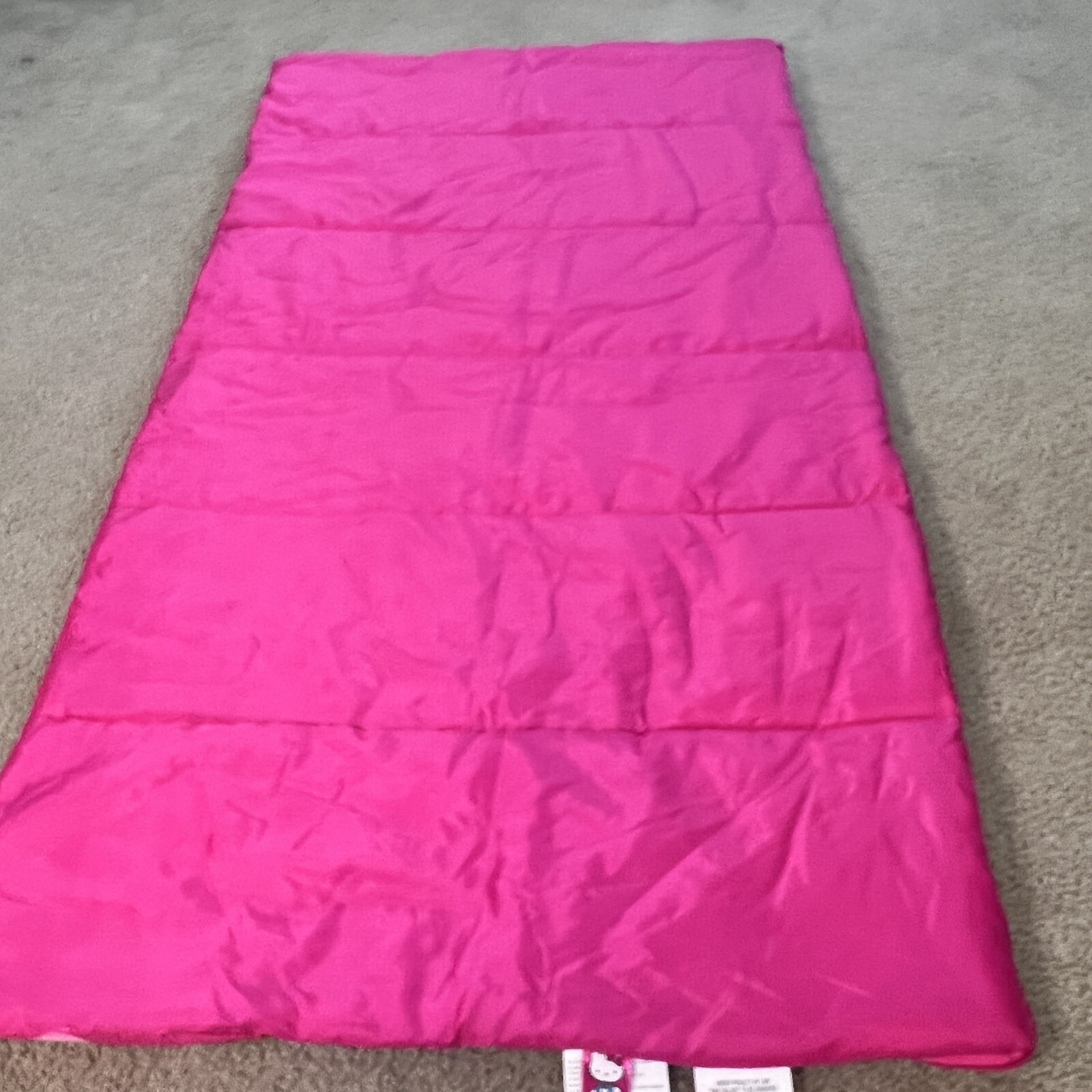 HELLO KITTY Child’s Sleeping Bag Sanrio 2015 Pink Flowers Kids Size