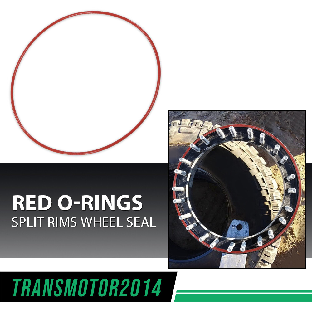 4PK O-Rings Fit For Military Humvee Split Rims Wheel Seal & M1101 M1102 Trailers