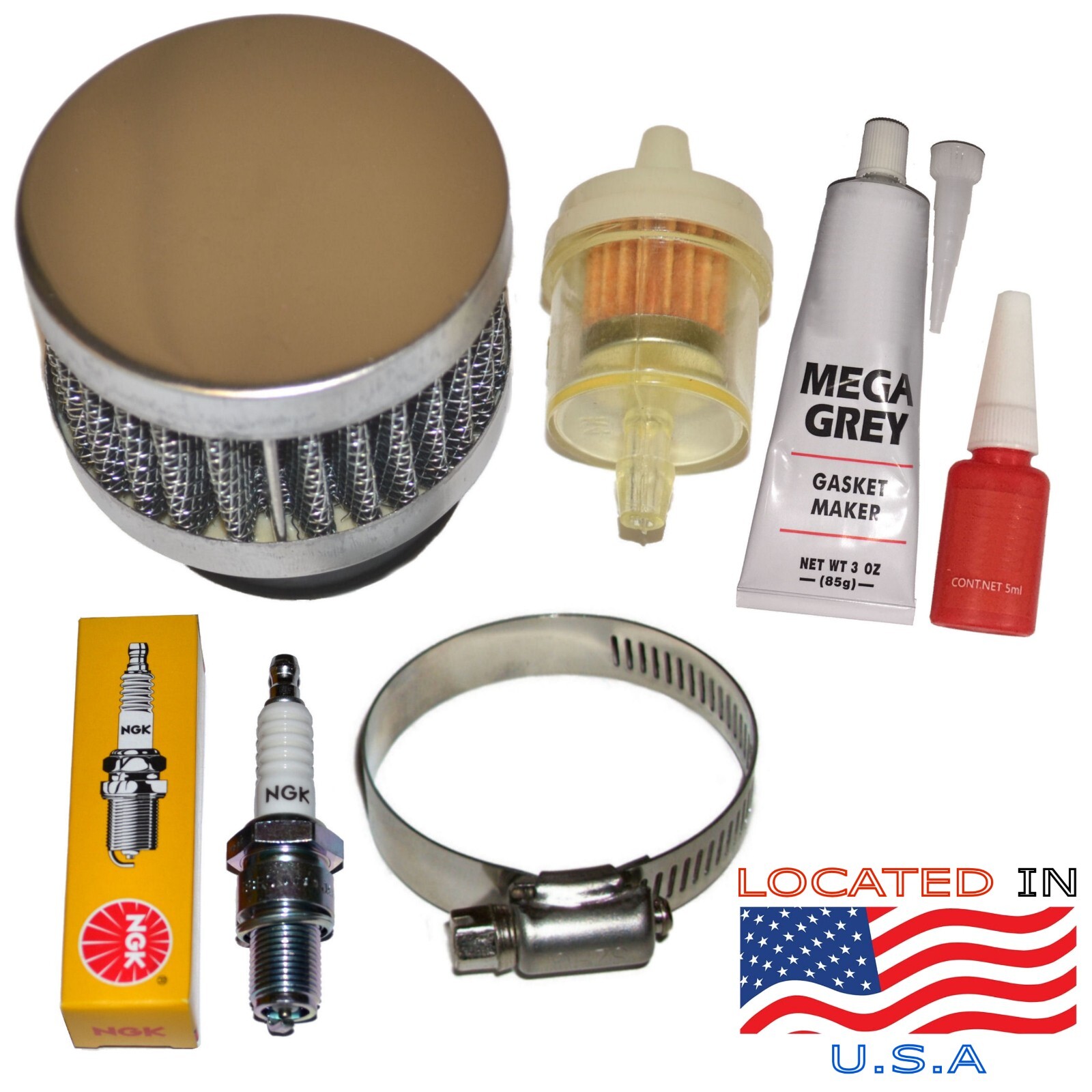 Arctic Cat 90 Youth Y12 Cylinder Head Piston Kit Gaskets Clips Pin 2002-2004