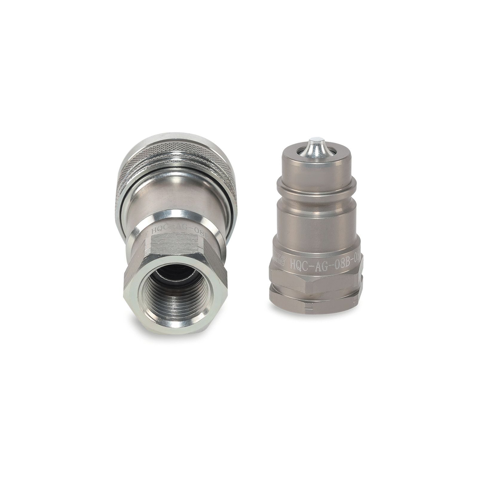1/2″ AG Hydraulic Quick Couplers Set - 1/2″ NPT Thread
