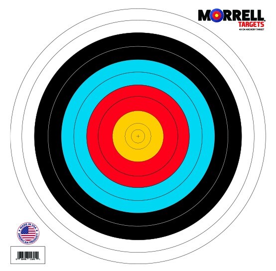 Morrell PF40 Paper Face Target 100 pack