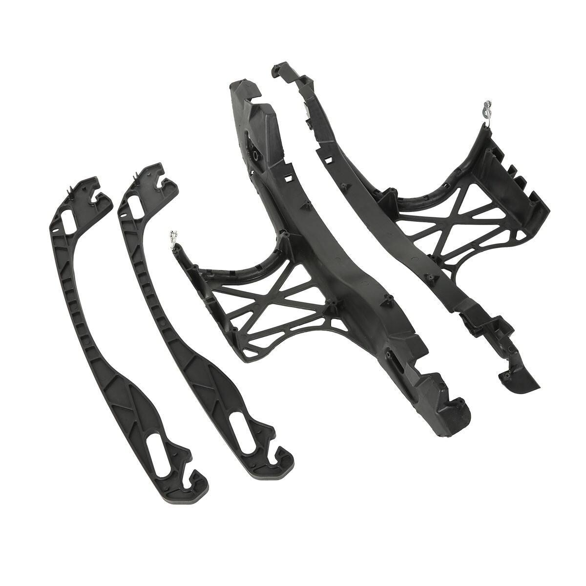 One Touch Saddlebag Latch Lids Hardware Covers For Harley Touring 2014-2024 2019