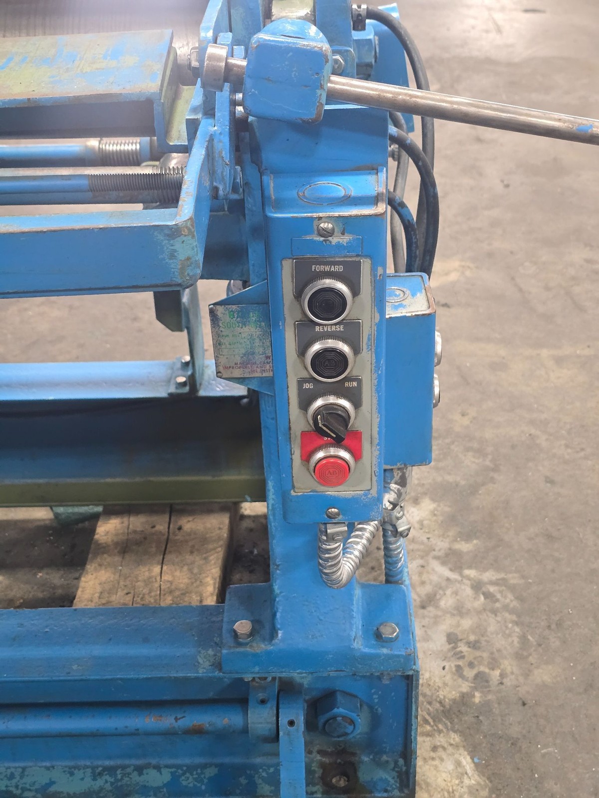 10 Guage x 60” Rolshear 3D5 Plate Bender/Roll Former