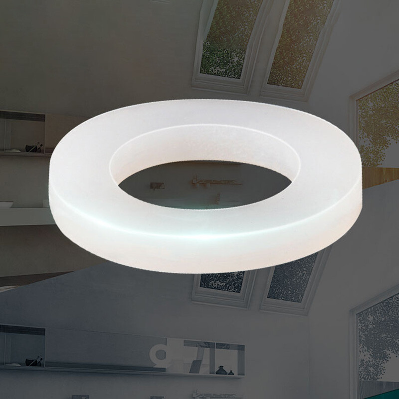 White Silicone Rubber Washer Seal Gaskets Flat O Ring High Temp Pad 3mm Thick