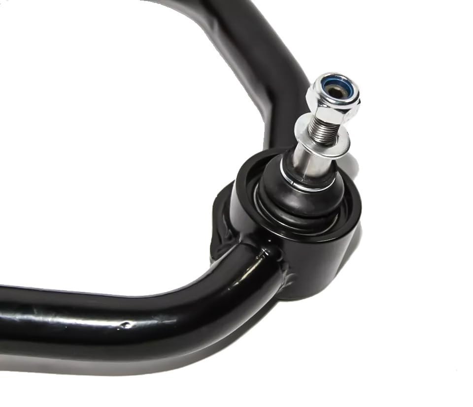 Front Upper Control Arms Compatible with Ford F-150Suspension Kits Tubular Black